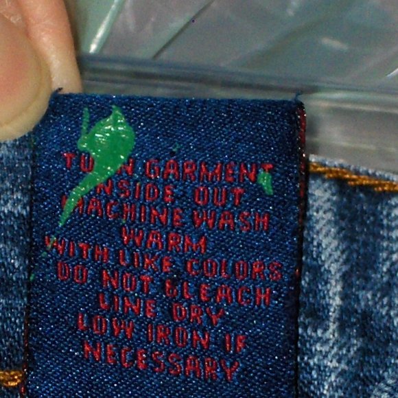 Zana Di Womens Blue Jeans 24 Hand Painted - Picture 12 of 13